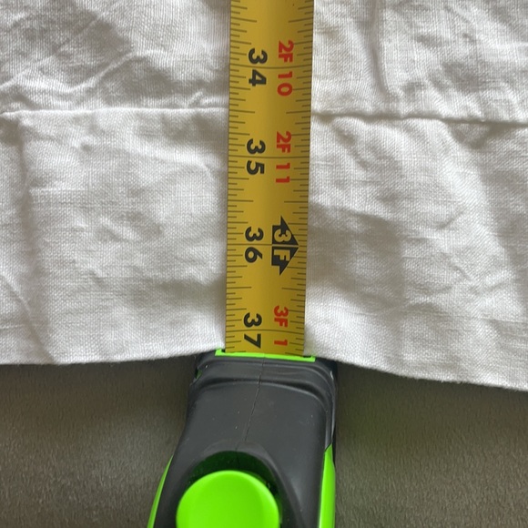 White Linen Dress with cow neck - Picture 9 of 14